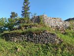 Zamek Liptowski - ruiny na szczycie