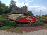 Nowy Scz - zegar kwiatowy