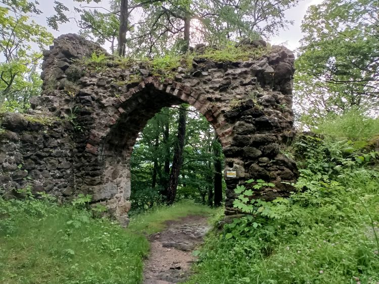 Ruiny zamku Nowy Dwór